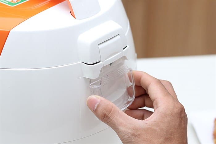 Nồi cơm điện 1.0L Cuckoo CR-0661 - Xanh/Cam